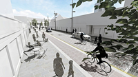 West Blackhall Street redevelopment artist's impression